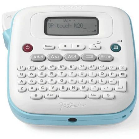 Brother PT-N20QL1 Rotuladora Electrónica de Sobremesa con Teclado QWERTY Brother PT-N20QL1 Rotuladora Electrónica de Sobremesa con Teclado QWERTY